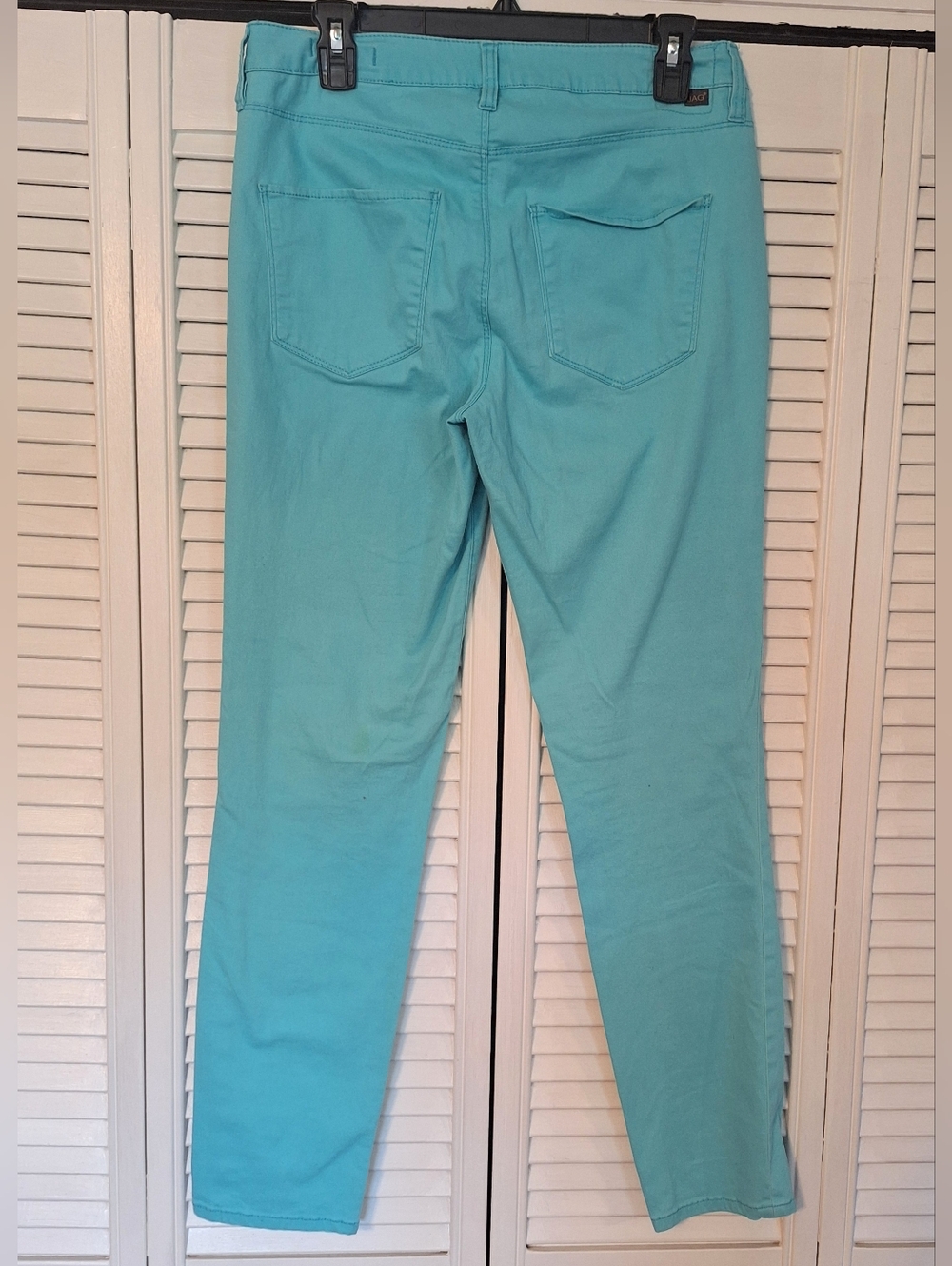 Jag Jeans Women's Teal High-Rise Skinny Jeans Sz 10 - Picture 3 of 6